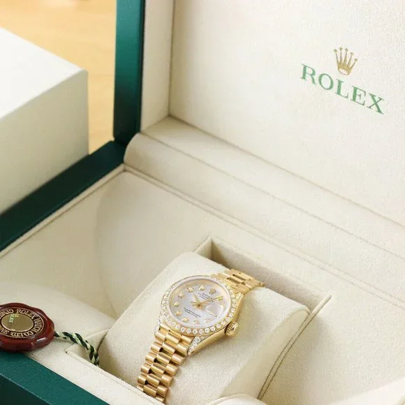 Rolex President 18k Datejust Ladies Watch w/ factory box and hang tag!! - Picture 1 of 7